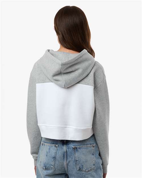 Boxercraft Women's Cropped Fleece Hooded Sweatshirt BW5404