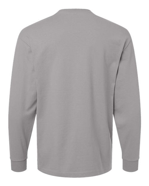 American Apparel Unisex Super Heavyweight Long Sleeve Pocket Tee 9410