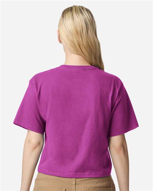 American Apparel Women's Fine Jersey Mid-Length Boxy Tee 102