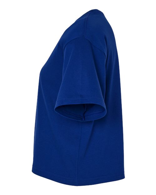 American Apparel Women's Fine Jersey Mid-Length Boxy Tee 102