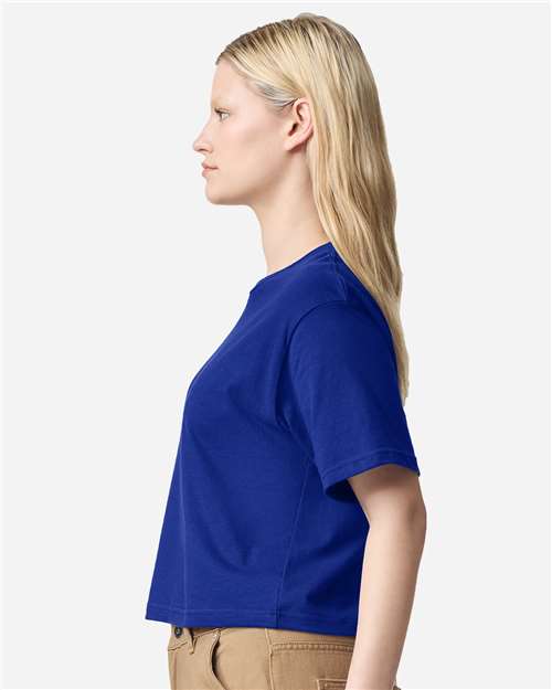 American Apparel Women's Fine Jersey Mid-Length Boxy Tee 102