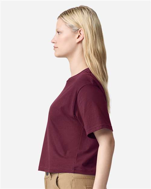 American Apparel Women's Fine Jersey Mid-Length Boxy Tee 102