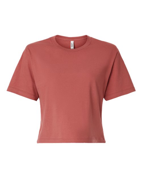 American Apparel Women's Fine Jersey Mid-Length Boxy Tee 102