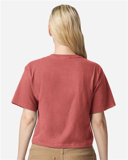 American Apparel Women's Fine Jersey Mid-Length Boxy Tee 102