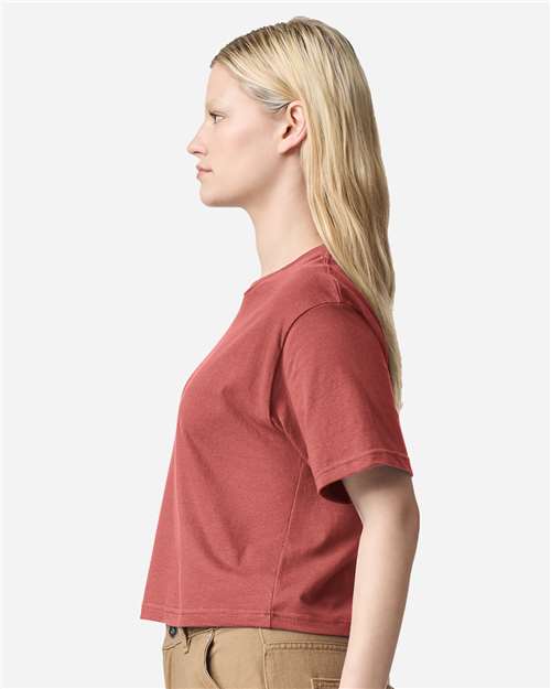 American Apparel Women's Fine Jersey Mid-Length Boxy Tee 102