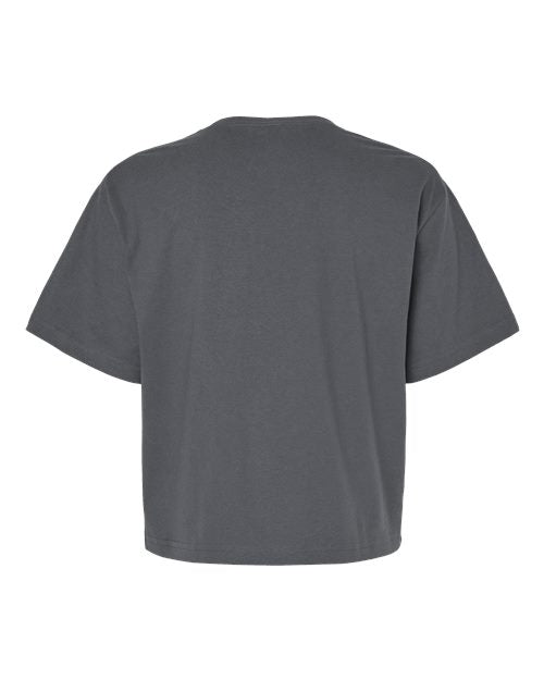 American Apparel Women's Fine Jersey Mid-Length Boxy Tee 102