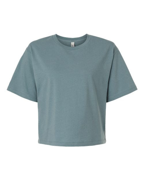 American Apparel Women's Fine Jersey Mid-Length Boxy Tee 102