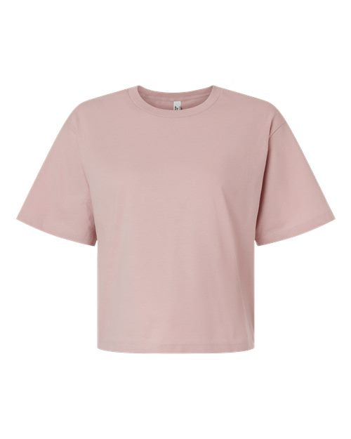 American Apparel Women's Fine Jersey Mid-Length Boxy Tee 102