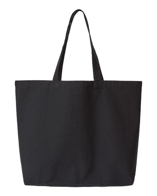 OAD Jumbo Recycled Midweight Gusseted Canvas Tote OAD108R