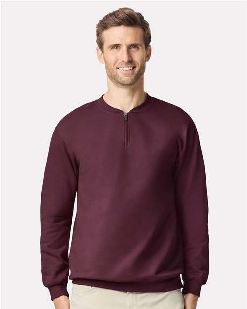 Gildan Unisex Softstyle® Midweight Quarter-Zip Sweatshirt SF008
