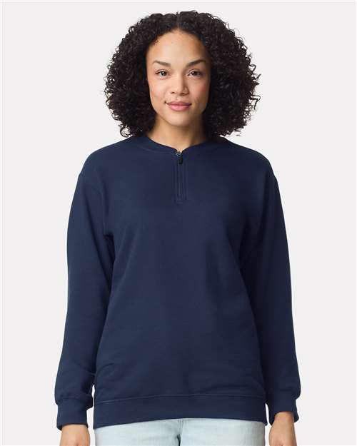 Gildan Unisex Softstyle® Midweight Quarter-Zip Sweatshirt SF008