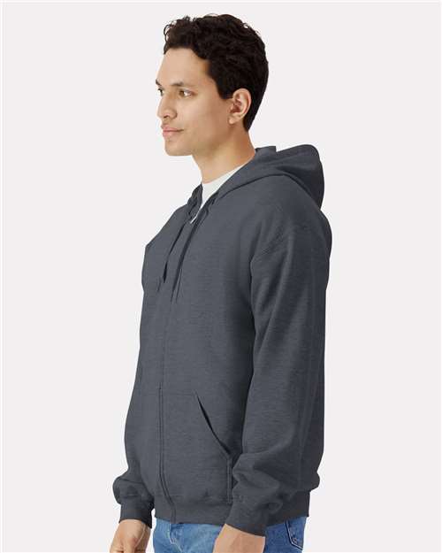 Gildan Unisex Softstyle® Midweight Full-Zip Hooded Sweatshirt SF600