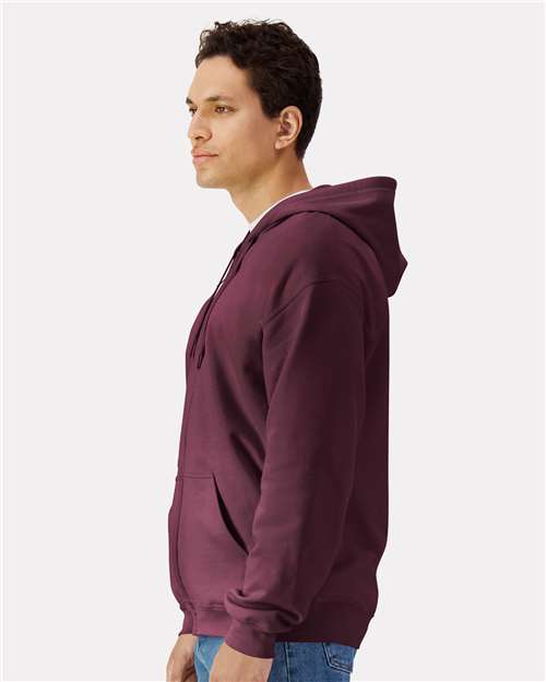 Gildan Unisex Softstyle® Midweight Full-Zip Hooded Sweatshirt SF600