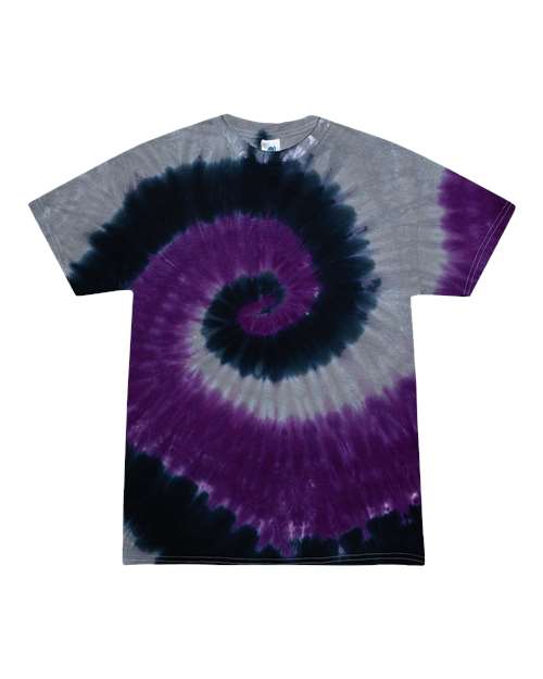 Colortone Unisex Multi-Color Tie-Dyed T-Shirt 1000