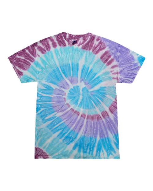 Colortone Unisex Multi-Color Tie-Dyed T-Shirt 1000