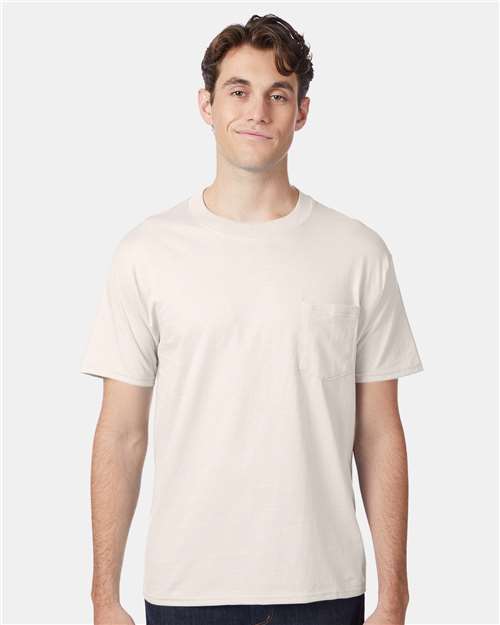 Hanes Unisex Beefy-T® Pocket T-Shirt 5190