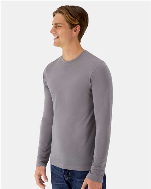 Hanes Unisex Cool DRI® Cotton Touch Long Sleeve T-Shirt 484L