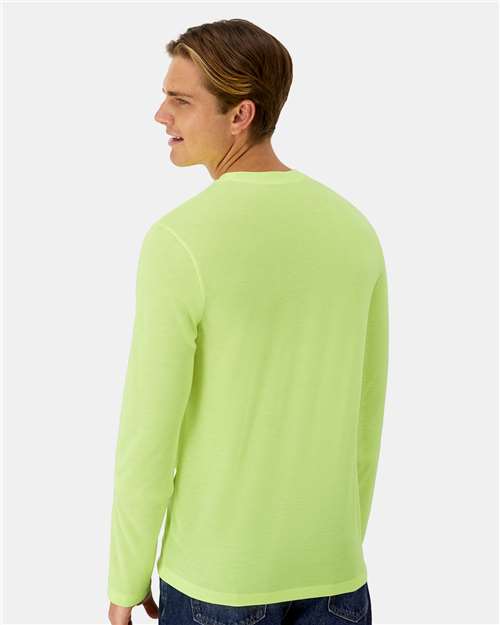 Hanes Unisex Cool DRI® Cotton Touch Long Sleeve T-Shirt 484L