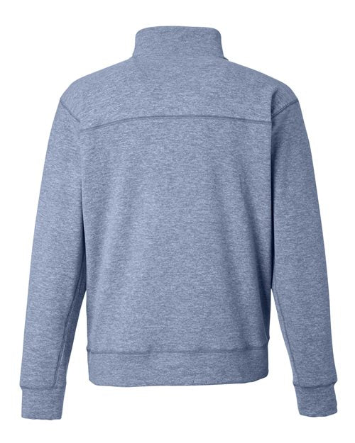 J. America Unisex Electric Fleece Quarter-Zip Sweatshirt 8741