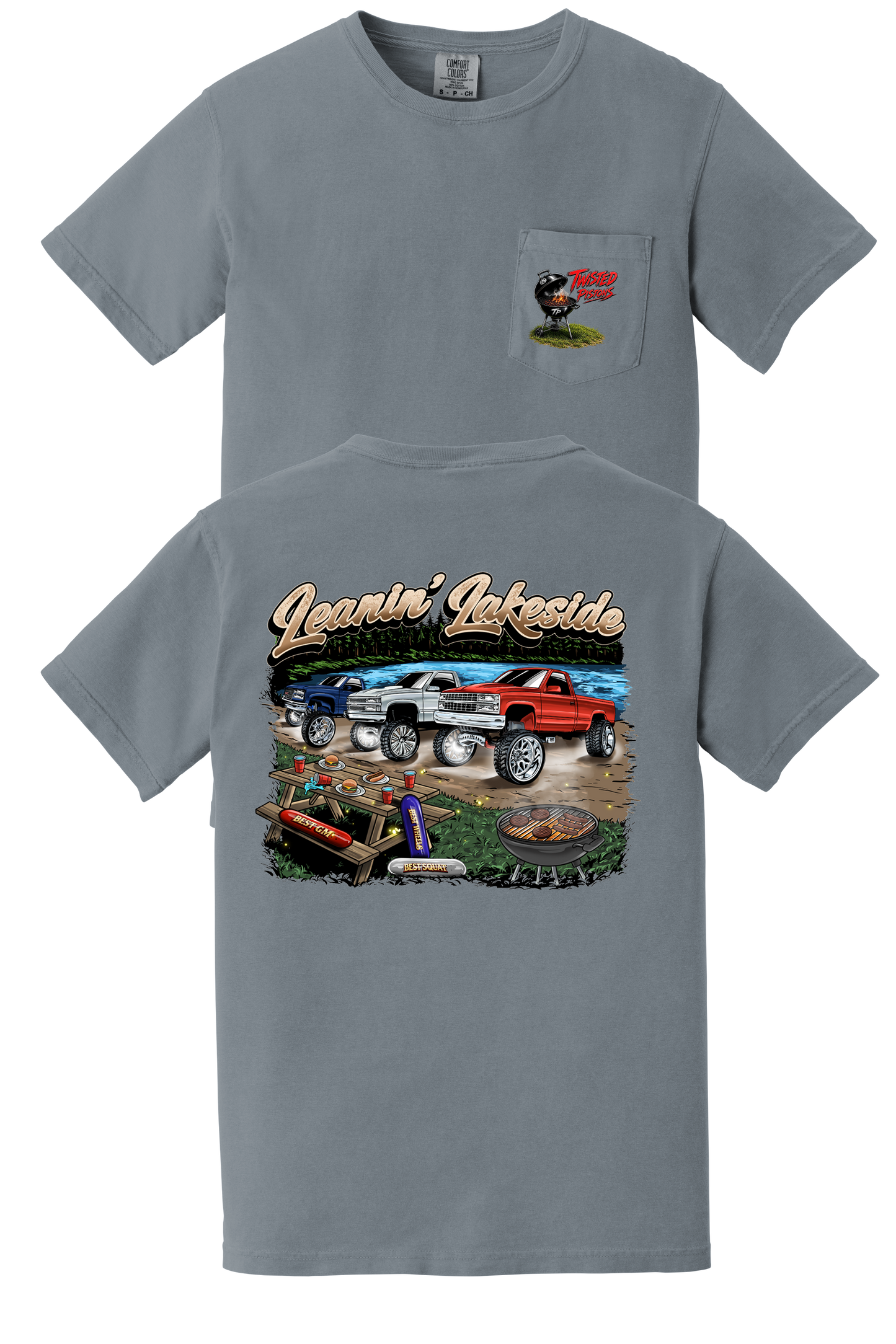 Leanin’ Lakeside tee