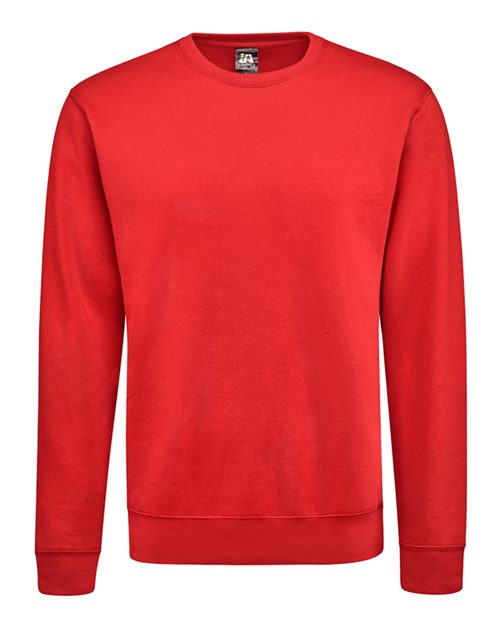 J. America Unisex BTB Fleece Crewneck Sweatshirt 8721