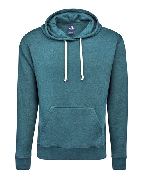 J. America Men's Triblend Fleece Hooded Sweatshirt 8871