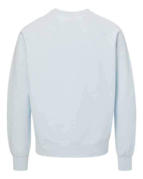 MV Sport Unisex Vintage Fleece Raglan Crewneck Sweatshirt 17116