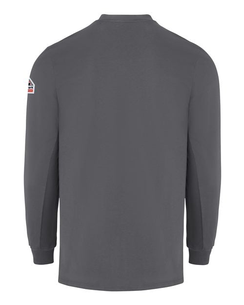 Bulwark Men's Tall Knit Long Sleeve T-Shirt SET2T