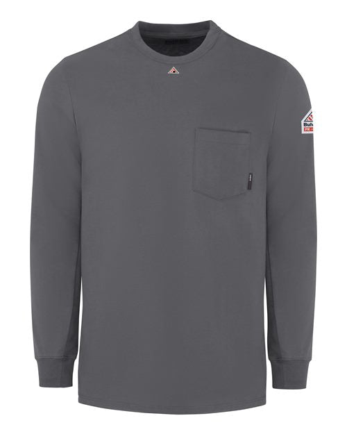 Bulwark Men's Tall Knit Long Sleeve T-Shirt SET2T