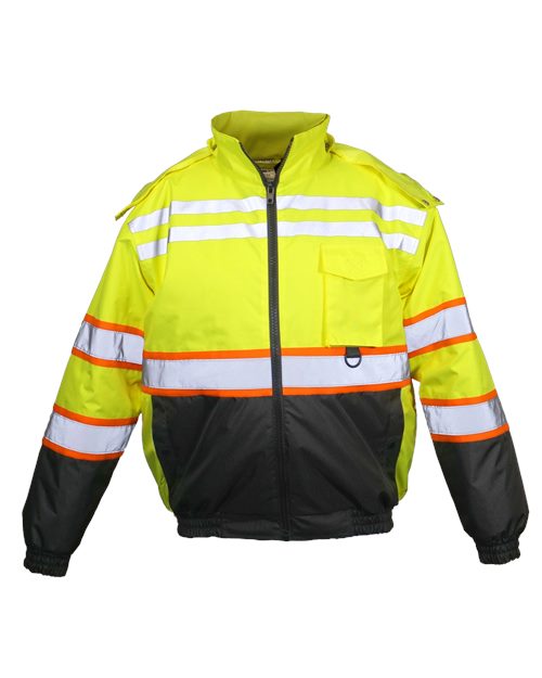Kishigo Unisex Economy Contrast Class 3 Bomber Jacket JS156