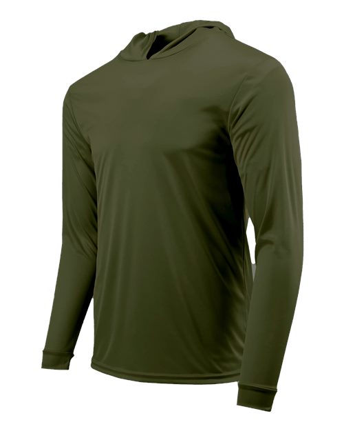 Paragon Unisex Bahama Performance Hooded Long Sleeve T-Shirt 220