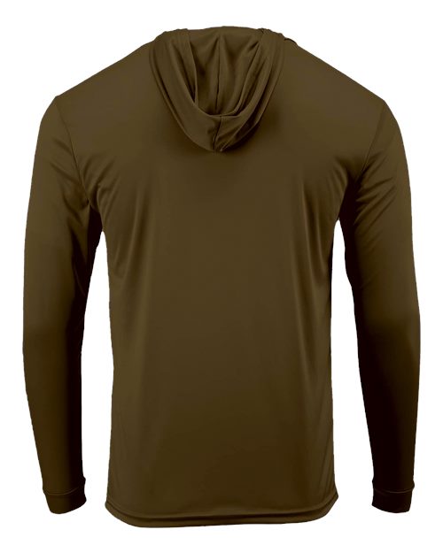 Paragon Unisex Bahama Performance Hooded Long Sleeve T-Shirt 220
