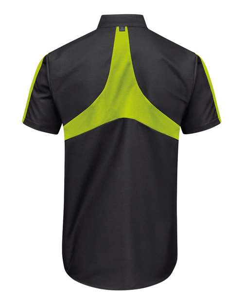 Red Kap Men's Tall Mimix™ Pro+ Short Sleeve Work Shirt With OilBlok SX46T