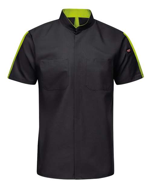 Red Kap Men's Tall Mimix™ Pro+ Short Sleeve Work Shirt With OilBlok SX46T