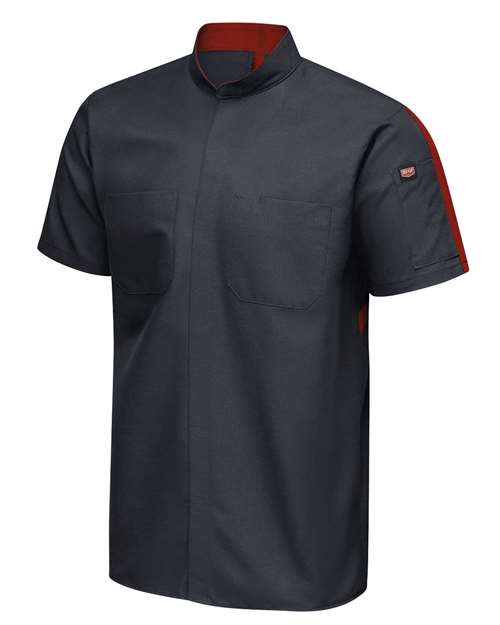 Red Kap Men's Tall Mimix™ Pro+ Short Sleeve Work Shirt With OilBlok SX46T