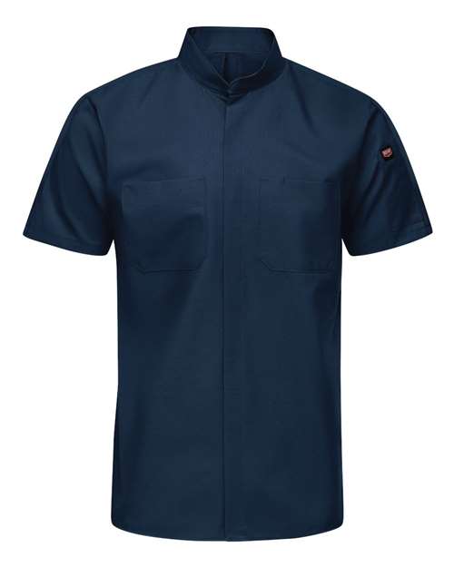Red Kap Men's Tall Mimix™ Pro+ Short Sleeve Work Shirt With OilBlok SX46T