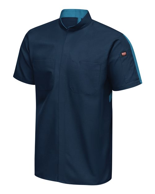 Red Kap Men's Tall Mimix™ Pro+ Short Sleeve Work Shirt With OilBlok SX46T