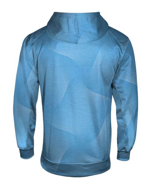 Badger Youth Warp Hooded Long Sleeve T-Shirt 2413
