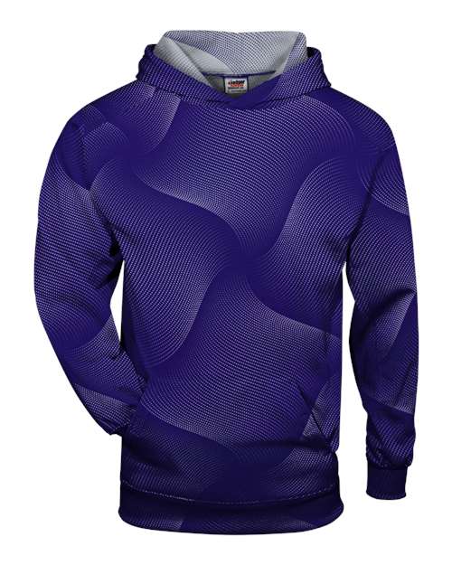 Badger Youth Warp Hooded Long Sleeve T-Shirt 2413
