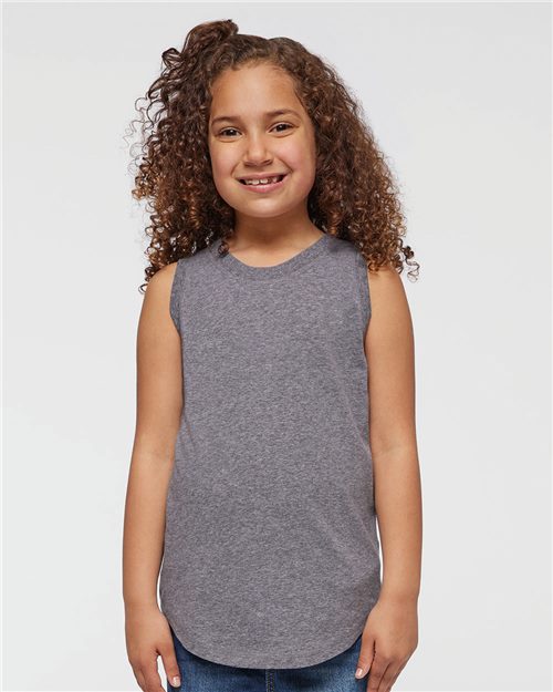LAT Girls' Relaxed Fine Jersey Tank 2692