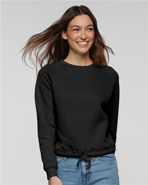 LAT Women's Relaxed Boxy Crewneck Sweatshirt 3528