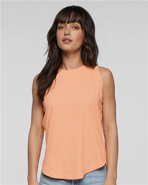 LAT Women's Relaxed Fine Jersey Tank 3592