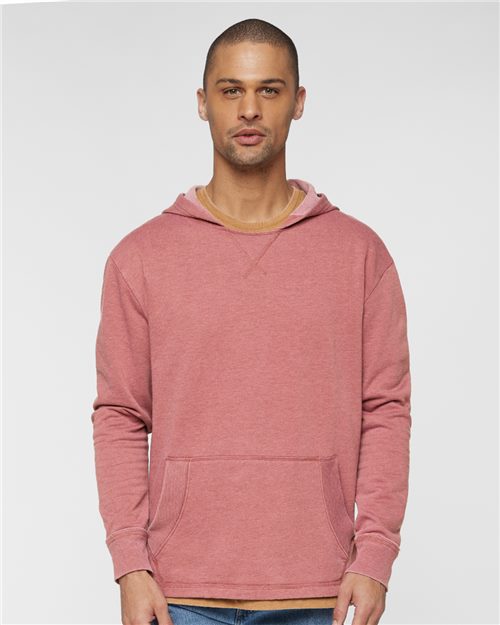 LAT Unisex Vintage Wash Hoodie Sweatshirt 6936