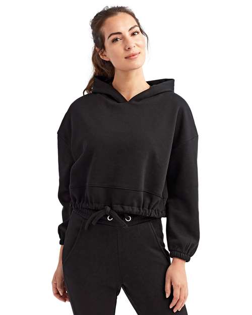 TriDri Women's Cropped Maria Hooded Sweatshirt TD085