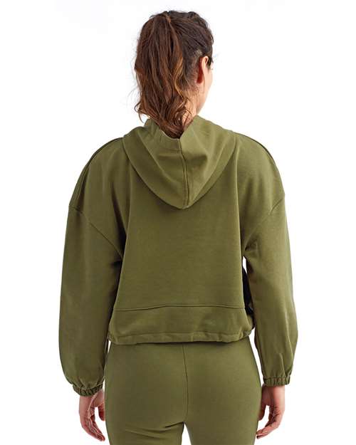 TriDri Women's Cropped Maria Hooded Sweatshirt TD085