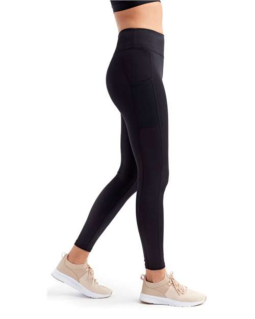 TriDri Women's Mesh Pocket Danica Leggings TD304