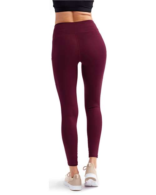 TriDri Women's Mesh Pocket Danica Leggings TD304