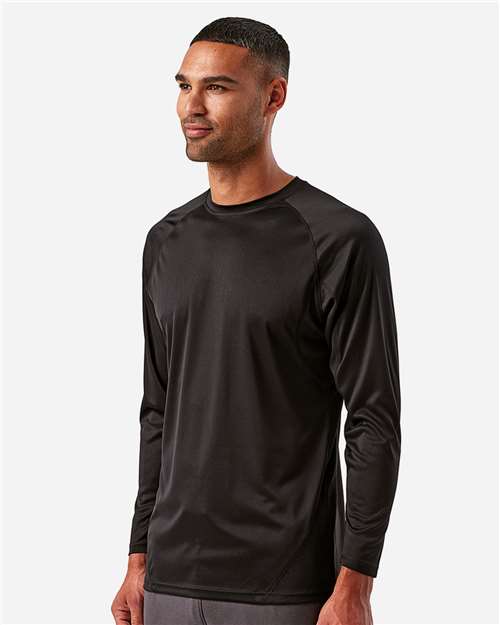 TriDri Unisex Panelled Long Sleeve Tech T-Shirt TD050