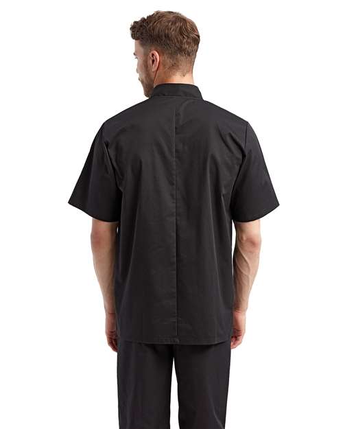 Artisan Collection by Reprime Unisex Short Sleeve Recycled Chef Coat RP656