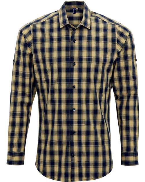 Artisan Collection by Reprime Men's Mulligan Check Cotton Shirt RP250